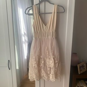 American Rag Blush Lace Dress